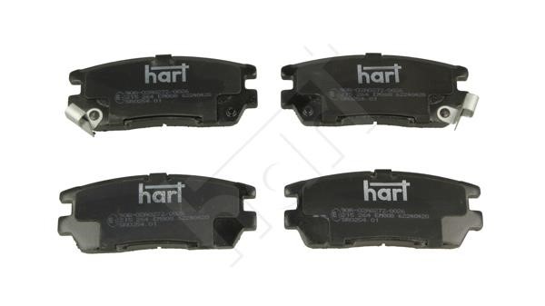 Hart 215 264 Гальмівні колодки, комплект 215264: Купити в Україні - Добра ціна на EXIST.UA!