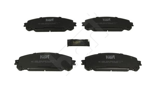 Hart 256 502 Гальмівні колодки, комплект 256502: Купити в Україні - Добра ціна на EXIST.UA!