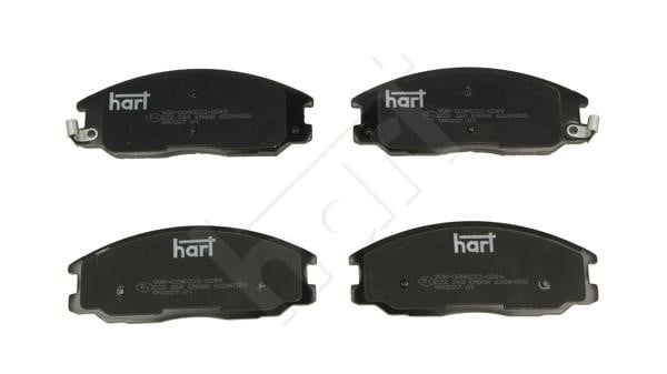 Hart 222 268 Гальмівні колодки, комплект 222268: Купити в Україні - Добра ціна на EXIST.UA!