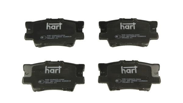 Hart 227 960 Гальмівні колодки, комплект 227960: Купити в Україні - Добра ціна на EXIST.UA!