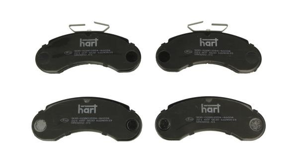 Hart 221 607 Гальмівні колодки, комплект 221607: Купити в Україні - Добра ціна на EXIST.UA!