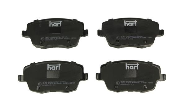 Hart 222 419 Гальмівні колодки, комплект 222419: Купити в Україні - Добра ціна на EXIST.UA!