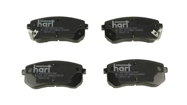 Hart 224 173 Гальмівні колодки, комплект 224173: Купити в Україні - Добра ціна на EXIST.UA!