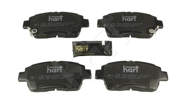 Hart 248 889 Гальмівні колодки, комплект 248889: Приваблива ціна - Купити в Україні на EXIST.UA!