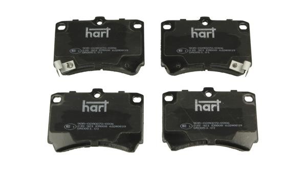 Hart 215 921 Гальмівні колодки, комплект 215921: Купити в Україні - Добра ціна на EXIST.UA!