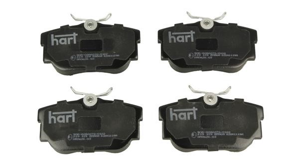 Hart 219 129 Гальмівні колодки, комплект 219129: Купити в Україні - Добра ціна на EXIST.UA!