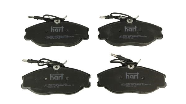 Hart 220 174 Гальмівні колодки, комплект 220174: Купити в Україні - Добра ціна на EXIST.UA!