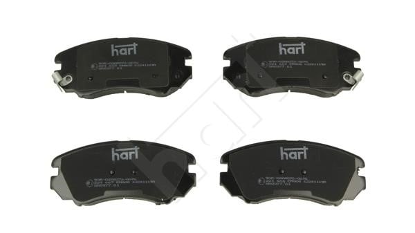 Hart 221 663 Гальмівні колодки, комплект 221663: Купити в Україні - Добра ціна на EXIST.UA!