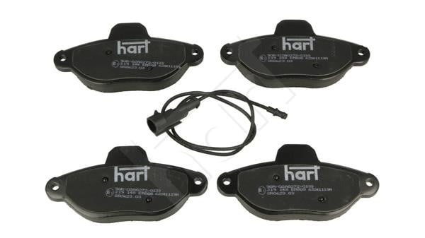 Hart 219 148 Гальмівні колодки, комплект 219148: Купити в Україні - Добра ціна на EXIST.UA!