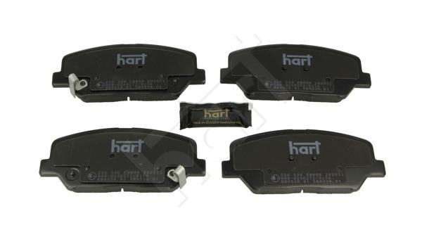 Hart 256 530 Гальмівні колодки, комплект 256530: Купити в Україні - Добра ціна на EXIST.UA!