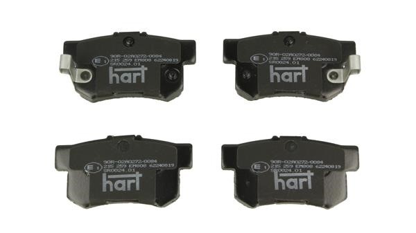 Hart 215259 Гальмівні колодки, комплект 215259: Купити в Україні - Добра ціна на EXIST.UA!