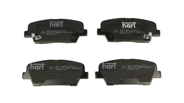 Hart 254 212 Гальмівні колодки, комплект 254212: Купити в Україні - Добра ціна на EXIST.UA!