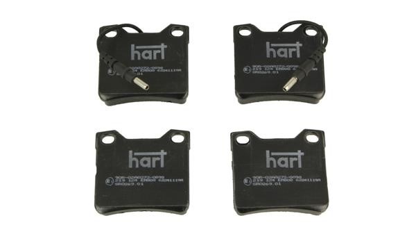 Hart 219124 Гальмівні колодки, комплект 219124: Приваблива ціна - Купити в Україні на EXIST.UA!