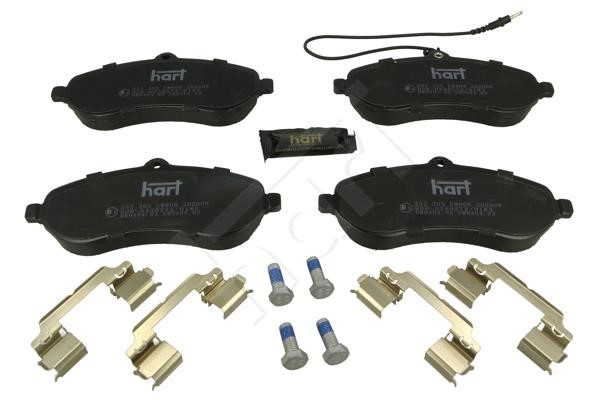 Hart 252 305 Гальмівні колодки, комплект 252305: Купити в Україні - Добра ціна на EXIST.UA!