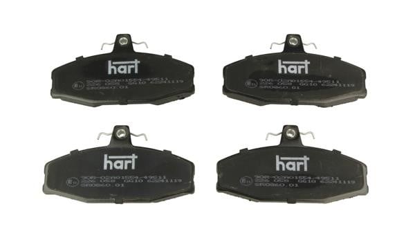 Hart 226 058 Гальмівні колодки, комплект 226058: Купити в Україні - Добра ціна на EXIST.UA!