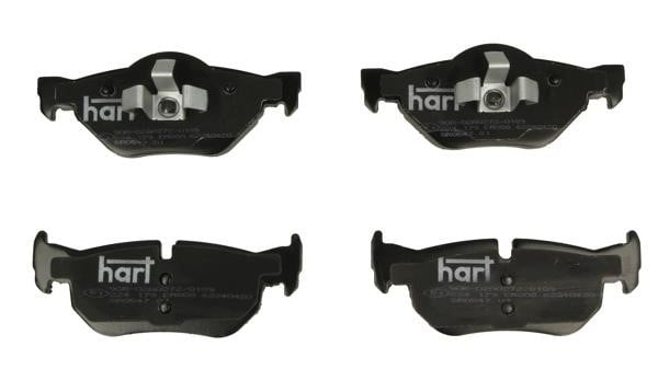 Hart 224 179 Гальмівні колодки, комплект 224179: Купити в Україні - Добра ціна на EXIST.UA!