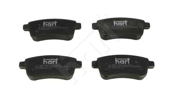 Hart 253 766 Гальмівні колодки, комплект 253766: Купити в Україні - Добра ціна на EXIST.UA!