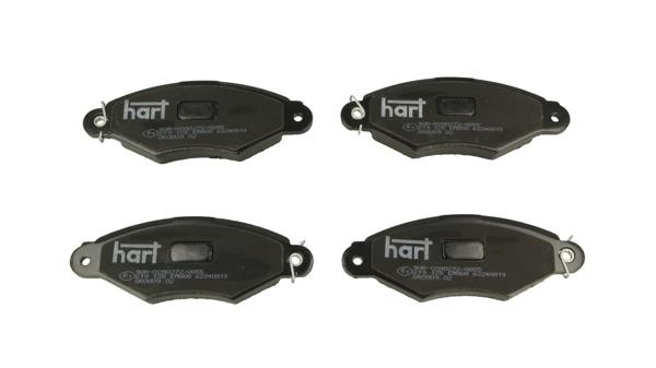 Hart 219 125 Гальмівні колодки, комплект 219125: Купити в Україні - Добра ціна на EXIST.UA!