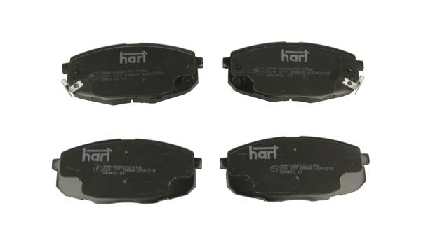 Hart 224 177 Гальмівні колодки, комплект 224177: Купити в Україні - Добра ціна на EXIST.UA!