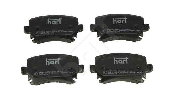 Hart 221 404 Гальмівні колодки, комплект 221404: Купити в Україні - Добра ціна на EXIST.UA!