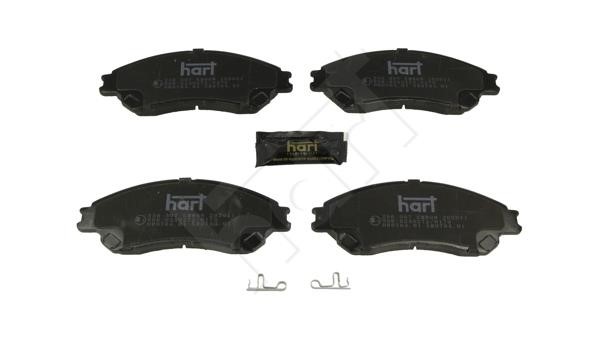 Hart 256 507 Гальмівні колодки, комплект 256507: Купити в Україні - Добра ціна на EXIST.UA!