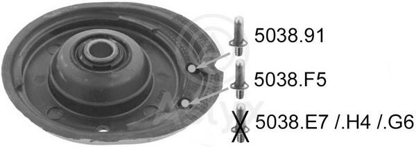Aslyx AS-105104 Опора стійки амортизатора AS105104: Купити в Україні - Добра ціна на EXIST.UA!