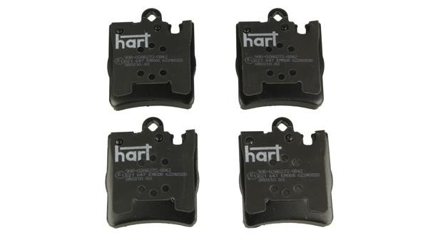 Hart 221 647 Гальмівні колодки, комплект 221647: Купити в Україні - Добра ціна на EXIST.UA!