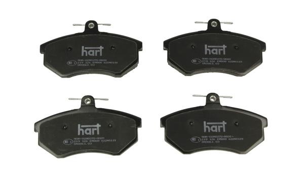 Hart 219 126 Гальмівні колодки, комплект 219126: Купити в Україні - Добра ціна на EXIST.UA!