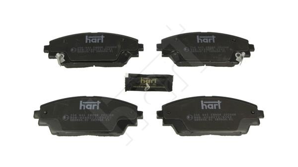 Hart 256 945 Гальмівні колодки, комплект 256945: Купити в Україні - Добра ціна на EXIST.UA!