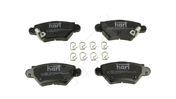 Hart 220 191 Гальмівні колодки, комплект 220191: Купити в Україні - Добра ціна на EXIST.UA!