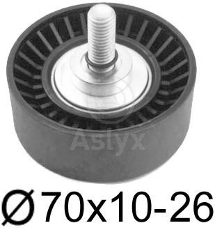 Aslyx AS-521157 Ролик обвідний приводного ременя AS521157: Купити в Україні - Добра ціна на EXIST.UA!