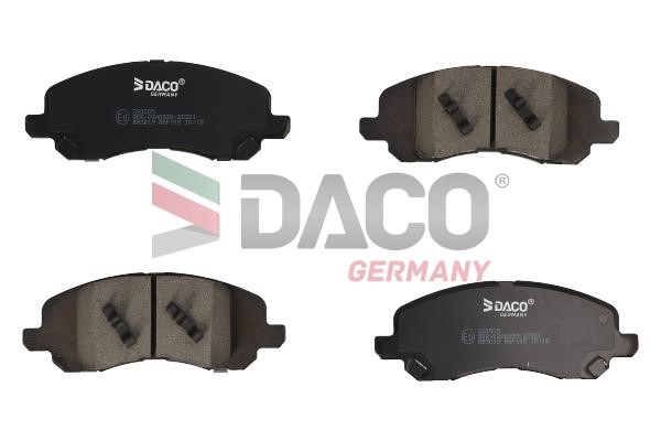 Daco 320505 Гальмівні колодки, комплект 320505: Купити в Україні - Добра ціна на EXIST.UA!
