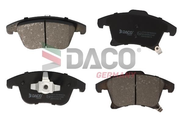 Daco 321016 Гальмівні колодки, комплект 321016: Купити в Україні - Добра ціна на EXIST.UA!