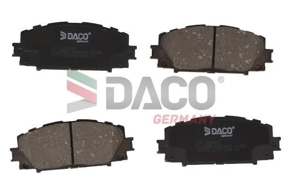 Daco 322016 Гальмівні колодки, комплект 322016: Купити в Україні - Добра ціна на EXIST.UA!