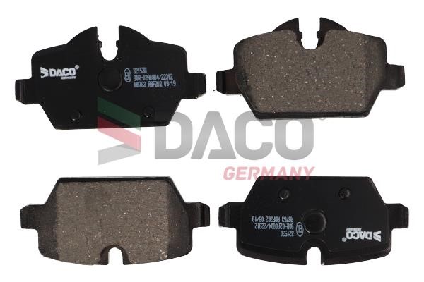 Daco 321530 Гальмівні колодки, комплект 321530: Купити в Україні - Добра ціна на EXIST.UA!