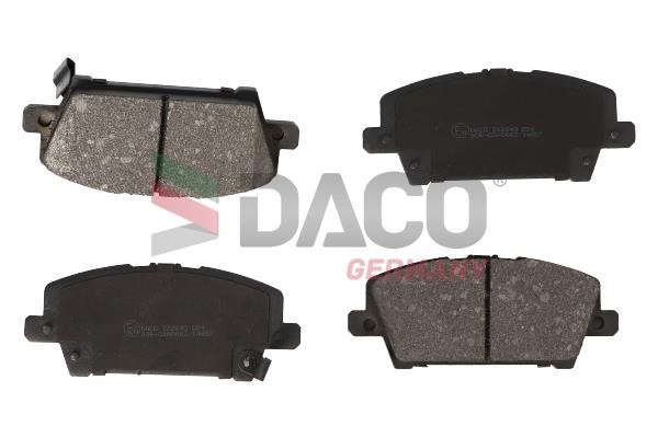 Daco 322640 Гальмівні колодки, комплект 322640: Купити в Україні - Добра ціна на EXIST.UA!