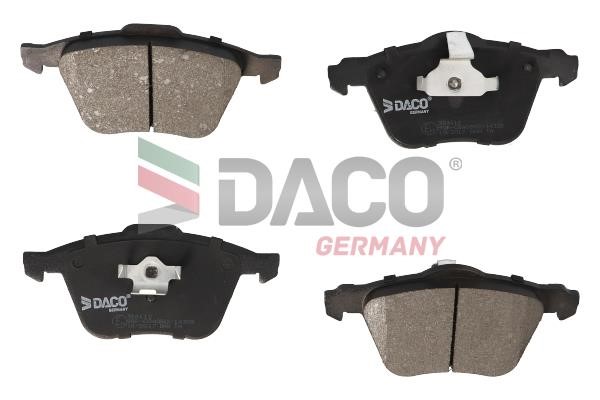 Daco 324112 Гальмівні колодки, комплект 324112: Купити в Україні - Добра ціна на EXIST.UA!
