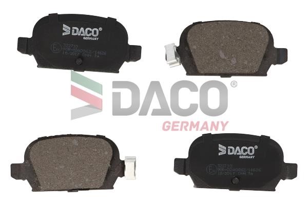 Daco 322710 Гальмівні колодки, комплект 322710: Приваблива ціна - Купити в Україні на EXIST.UA!
