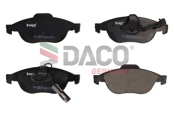 Daco 320108 Гальмівні колодки, комплект 320108: Купити в Україні - Добра ціна на EXIST.UA!