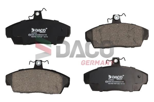 Daco 324050 Гальмівні колодки, комплект 324050: Купити в Україні - Добра ціна на EXIST.UA!