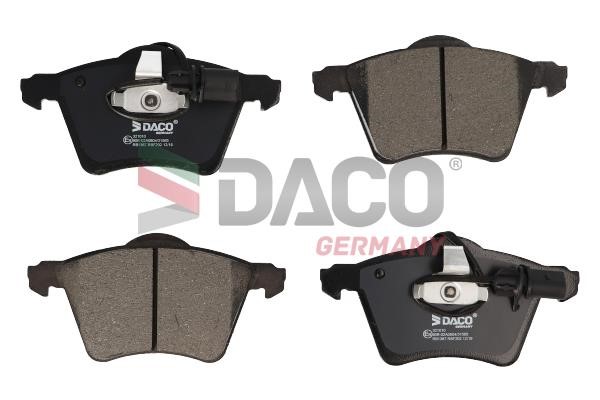 Daco 321010 Гальмівні колодки, комплект 321010: Купити в Україні - Добра ціна на EXIST.UA!
