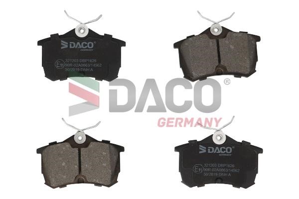 Daco 321203 Гальмівні колодки, комплект 321203: Приваблива ціна - Купити в Україні на EXIST.UA!