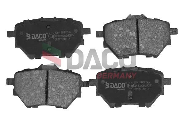 Daco 320618 Гальмівні колодки, комплект 320618: Приваблива ціна - Купити в Україні на EXIST.UA!