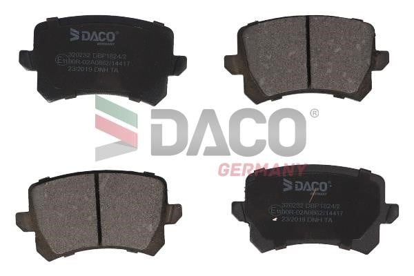 Daco 320232 Гальмівні колодки, комплект 320232: Купити в Україні - Добра ціна на EXIST.UA!