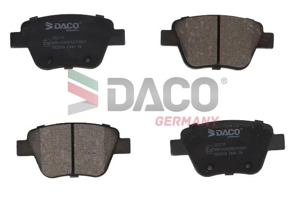 Daco 320213 Гальмівні колодки, комплект 320213: Приваблива ціна - Купити в Україні на EXIST.UA!