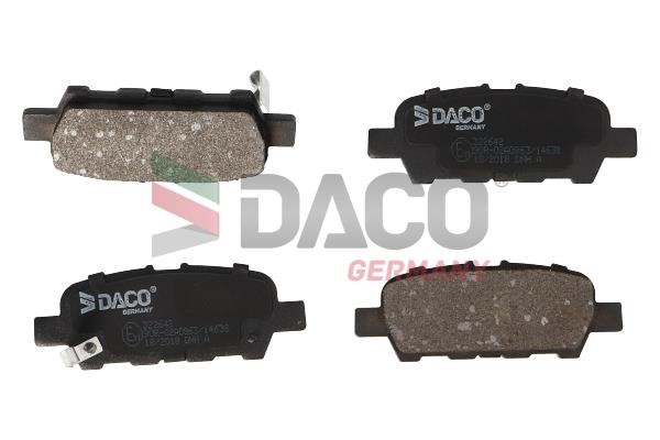 Daco 322642 Гальмівні колодки, комплект 322642: Купити в Україні - Добра ціна на EXIST.UA!