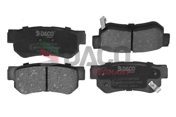 Daco 321218 Гальмівні колодки, комплект 321218: Купити в Україні - Добра ціна на EXIST.UA!