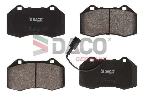 Daco 320109 Гальмівні колодки, комплект 320109: Купити в Україні - Добра ціна на EXIST.UA!