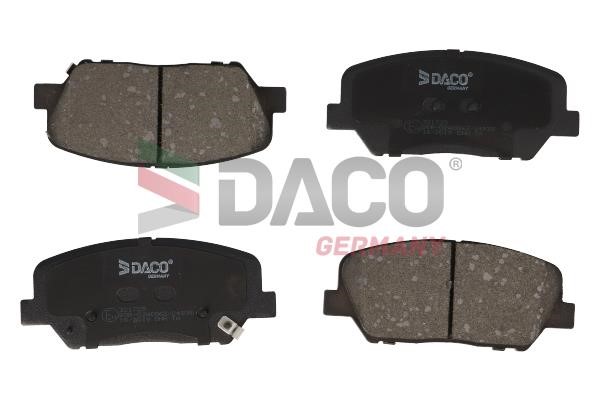 Daco 321725 Гальмівні колодки, комплект 321725: Купити в Україні - Добра ціна на EXIST.UA!