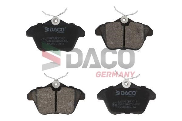 Daco 320106 Гальмівні колодки, комплект 320106: Купити в Україні - Добра ціна на EXIST.UA!